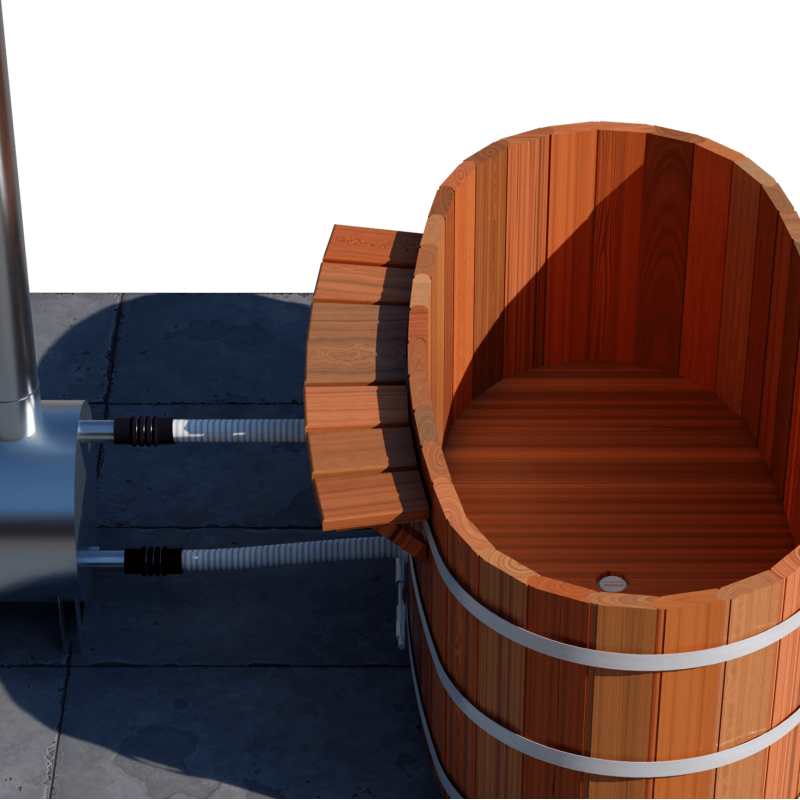 Cedar Shelf - Ofuro Tub