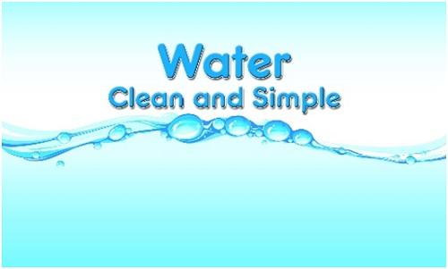 water clean and simple